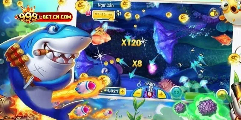 Trải nghiệm bắn cá hấp dẫn với nhiều phần thưởng giá trị